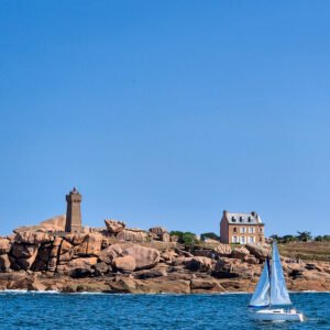 Côte de granite rose, côtes d'Armor, bretagne