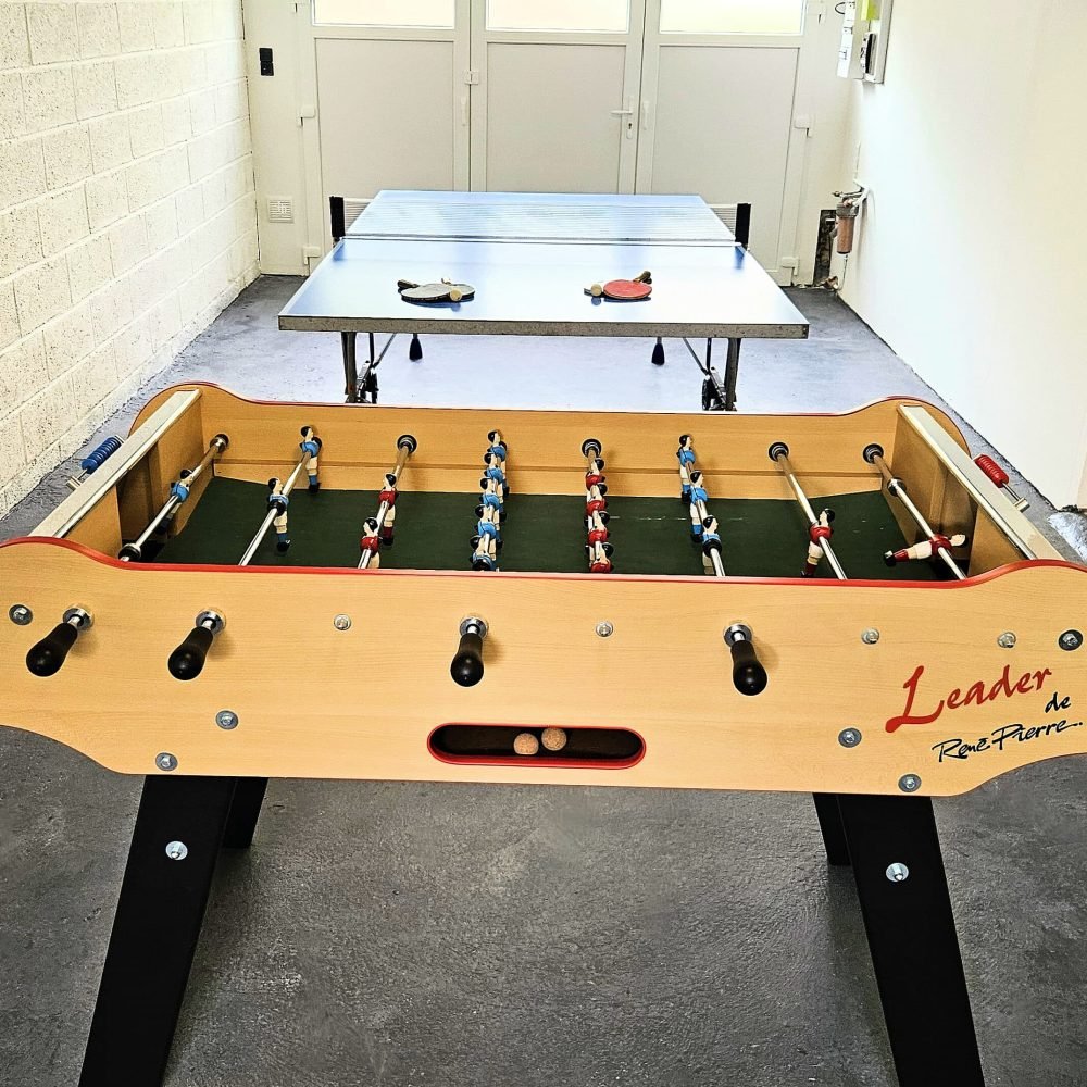 Babyfoot et Table de ping-pong gite Ti Glaz Armor